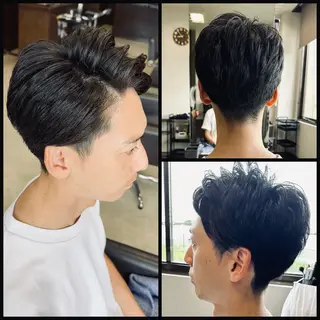 ショート メンズ 中島 剛のヘアスタイル