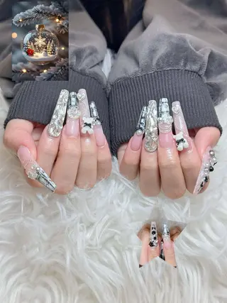 ネイル ANH ゴテゴテネイルのネイルデザイン