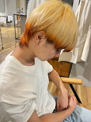 ミディアム カラー 海外ヘア🇺🇸✨ 恵比寿　MIYUKIのヘアスタイル