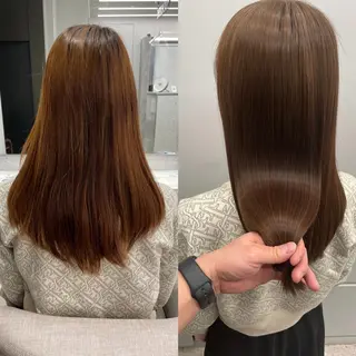 ロング 韓国風🤍 イワサキ　リコ🍒のヘアスタイル