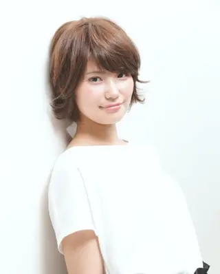 ショート 上村 ダイスケのヘアスタイル