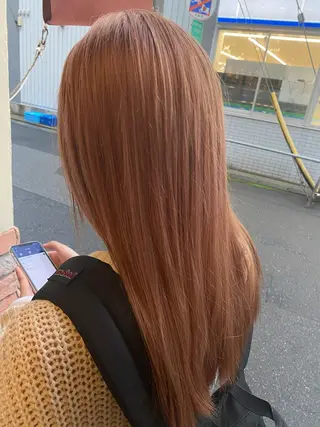ロング カラー パーマ ヘアアレンジ メンズ キッズ ネイル マツエク・マツパ 🌈髪質改善・美髪矯 正・平野瀬乃🌈のヘアスタイル