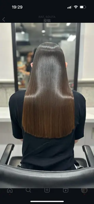 ロング 野村颯汰 カットモデル募集中のヘアスタイル