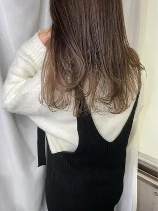 セミロング 早瀬裕之 パーマのヘアスタイル
