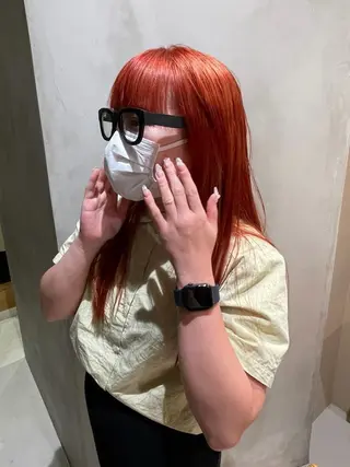 ロング カラー 🎀オイダイラ モモカ🎀のヘアスタイル