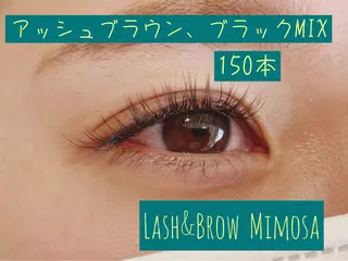 マツエク・マツパ Lash&Brow Mimosaのマツエク・マツパデザイン