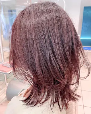 ミディアム カラー MODE K´s eau髪質改善特化のヘアスタイル