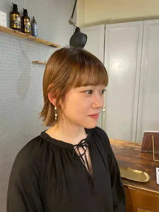 セミロング 🤩噂のMr.髪ポジ ティブ®️yu🤩のヘアスタイル