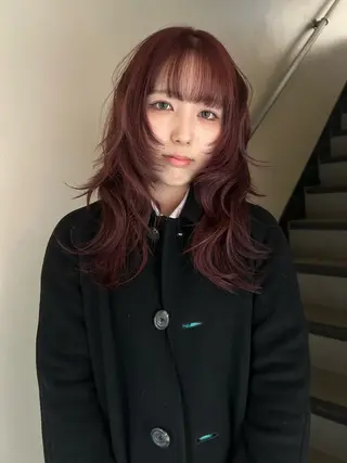 セミロング カラー ☕️結【suii.】 ボブ/ヘアセット☕️のヘアスタイル