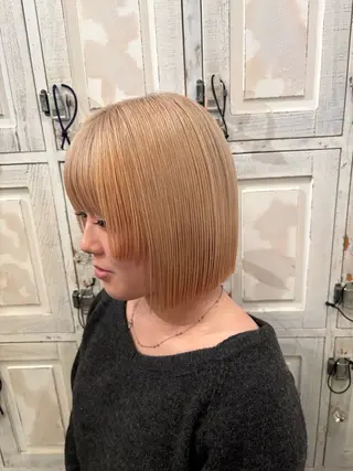 ショート ルプラボウ/中村潤菜 /ボブヘアのヘアスタイル