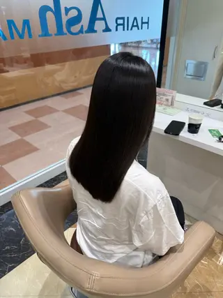 セミロング 髪質改善カラー/店長 宮内秀峰のヘアスタイル