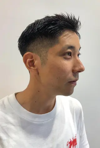 カラー ミディアム パーマ CEINE PATHのヘアスタイル
