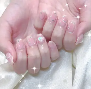 ネイル misaki 🩰‎🤍🎀のネイルデザイン