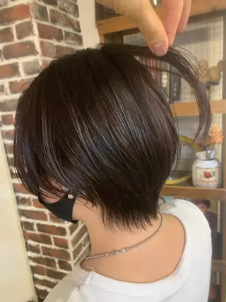 ショート カラー joh/メンズ/ ブリーチ/矢場町のヘアスタイル