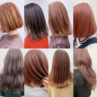 ミディアム カラー 縮毛矯正×髪質改善 店長　DAITOのヘアスタイル