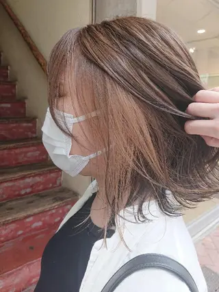 ミディアム 「sumi」 AMIのヘアスタイル