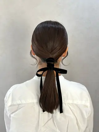 ヘアアレンジ 遠藤 玲のヘアスタイル