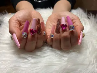 ネイル joieange 心斎橋店 藤田のネイルデザイン