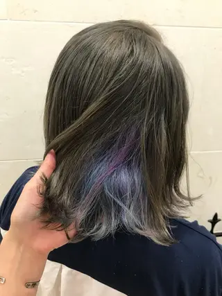 ミディアム カラー 💘カラー人気No. 1💘SAYAのヘアスタイル