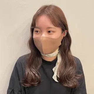 ロング けんもつ すずかのヘアスタイル