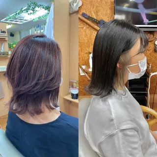 ミディアム 似合わせ×扱いやすさ 特化/澁谷礼一のヘアスタイル