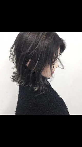 ミディアム ♡MIHO♡ スタイリストのヘアスタイル