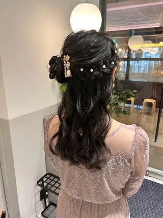 セミロング 薄田 珠美のヘアスタイル