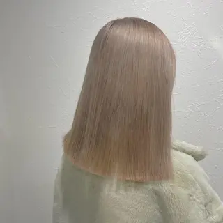 セミロング カラー shiho .のヘアスタイル