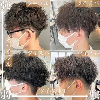 パーマ メンズ 【ニュアンスパーマ】 西岡拓海のヘアスタイル