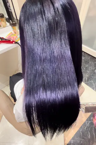 セミロング カラー 💍美髪矯正💍 髪質改善・店長 伊藤のヘアスタイル