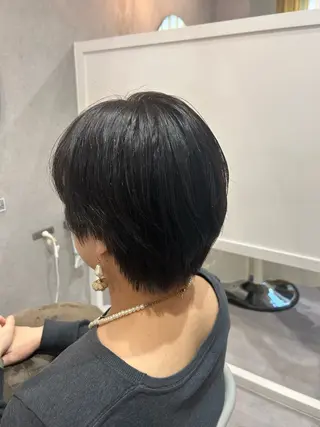 ショート ✂ショートボブ専門 津川里緒✨️のヘアスタイル