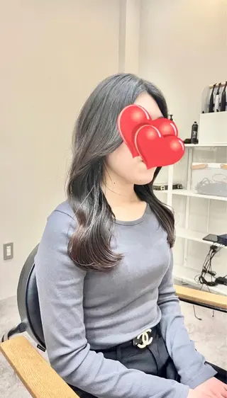 ロング 髪質改善/ 上村旺武のヘアスタイル