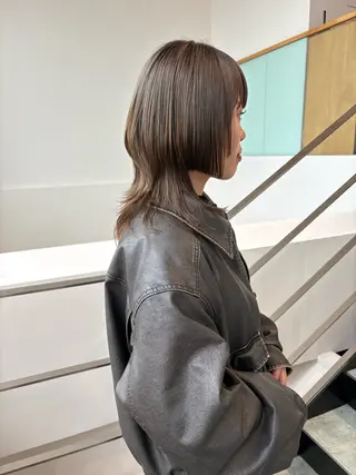 ミディアム カラー mao | 柔らか艶カラー🫧のヘアスタイル