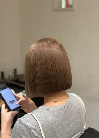 ショート カラー nijika/ カラーリスト🫧のヘアスタイル