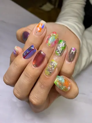 ネイル 草加ニュアンスネイル 🌚hersのネイルデザイン