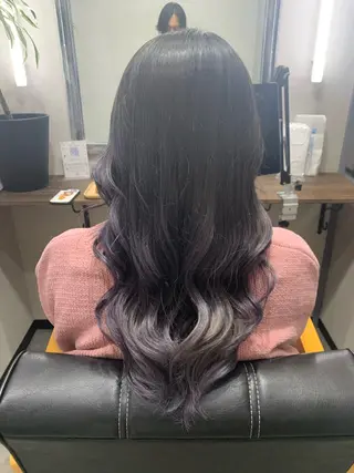 ロング カラー 松木 護裕のヘアスタイル