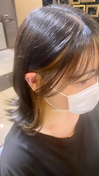 ミディアム カラー 撮影モデル募集中 rina 🦋のヘアスタイル