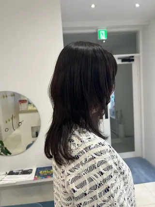 ロング 南桑 由芽のヘアスタイル