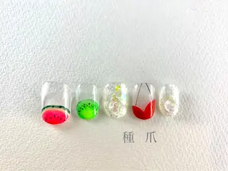 ネイル 種爪 たねつめのネイルデザイン