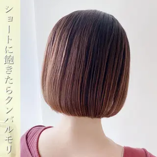 ショート ✨圧倒的満足度◎ 小顔美人ショート✨佃のヘアスタイル