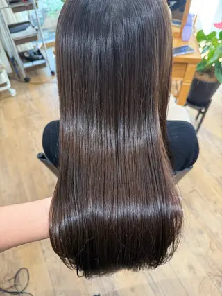 ロング カラー ✨艶髪✨ 奈須晴香のヘアスタイル