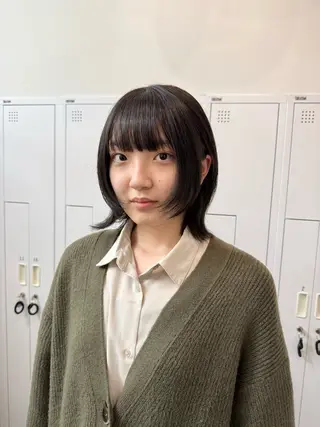 ミディアム 近藤 千裕のヘアスタイル