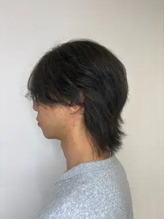 ミディアム メンズ 🐺メンズウルフ/ ✂️伊藤飛空のヘアスタイル