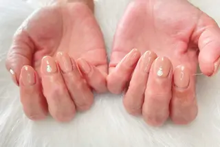 ネイル 23時まで❤︎韓国、 ワンホンネイルのネイルデザイン