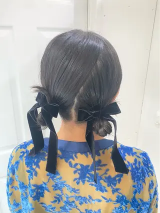 ヘアアレンジ uros.中目黒 moekaのヘアスタイル