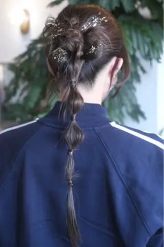 ヘアアレンジ 岩村 夏姫のヘアスタイル