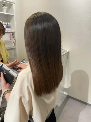 セミロング 藤田一輝 【美髪職人】のヘアスタイル