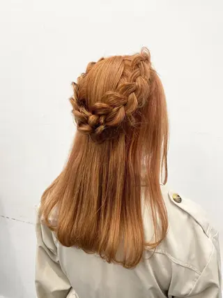 カラー サイレント美容師 アイリィのヘアスタイル
