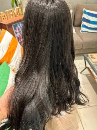 カラー 増渕 里奈のヘアスタイル