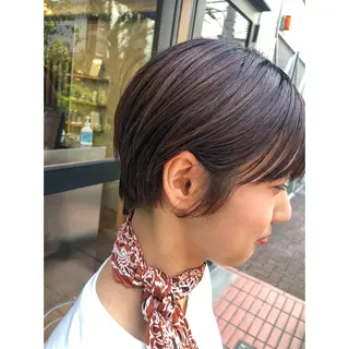 ショート カラー センスをお届けします 大谷将生infpのヘアスタイル